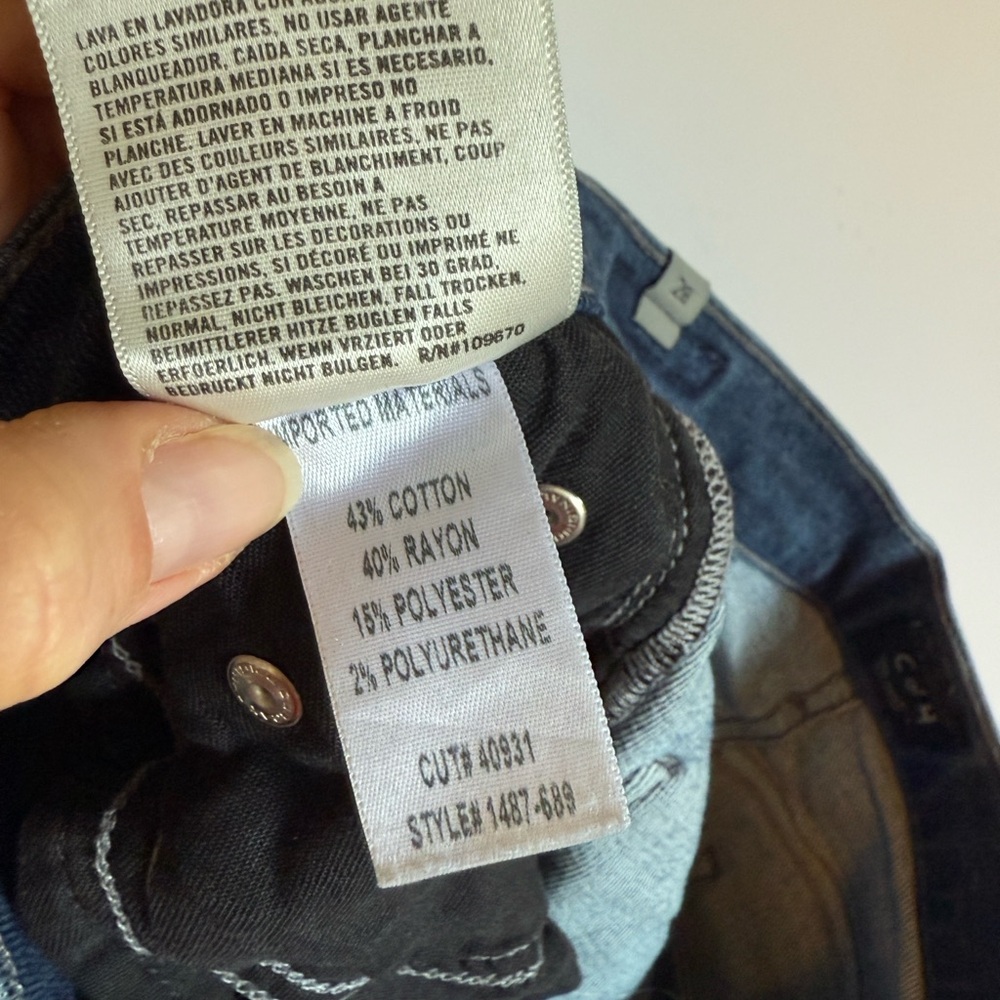 Citizens Of Humanity Rocket Crop High Rise Skinny Jeans Sz 28 - Picture 8 of 8